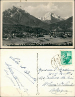 Igls Panorama-Ansicht Mit Serles, Habicht, Alpen Berge Bergkette 1950 - Other & Unclassified