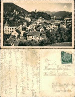 Friesach Teilansicht Blick Auf Häuser, Strasse Und Alpen Bergland 1941 - Otros & Sin Clasificación