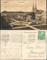 Salzburg Mirabell-Schloss Mirabellgarten Panorama Mit Kirche 1910 - Autres & Non Classés