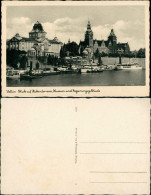 Postcard Stettin Szczecin Dampfer, Hakenterrasse, Regierung 1932 - Pommern