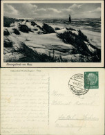 Postcard Henkenhagen Ustronie Morskie Dünen - Strand 1937 - Pommern