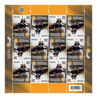 Poland 2024 / 1st Armoured Division - Odyssey Of Freedom, Tank, Military, Army / MNH** Full Sheet Of Stamps - Ungebraucht