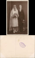 Hochzeitspaar Hochzeit (Atelier-Foto Germania, Velbert) 1920 Privatfoto - Paare