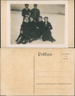 Fotokunst Fotomontage Gruppenfoto Menschen Soziales Leben 1930 Privatfoto - Ohne Zuordnung