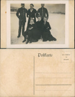 Fotokunst Fotomontagen Gruppenfoto Echtfoto Personen 1930 Privatfoto - Ohne Zuordnung