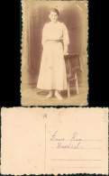 Fotokunst Fotomontage Frau Atelier-Porträt-Foto 1910 Privatfoto - Personajes