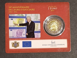 LUXEMBOURG / 2€  2012 / COINCARD _ 10 ANS DE L'EURO / NEUVE SOUS BLISTER - Luxembourg