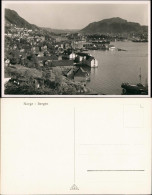 Postcard Bergen Bergen Blick Auf Die Stadt 1930 - Noruega