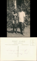 Postcard .Namibia Zwei Ovambo's Vom Stamme Der Ondouga Typen Nackt 1922 - Namibia