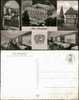 Ansichtskarte Bückeburg MB Hotel Waldhof - Luftbild 1963 - Bückeburg