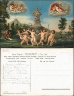 Ansichtskarte  Amorettentanz Beim Raube Proserpina'sF. Albani 1912 - Pittura & Quadri