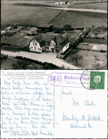 Ansichtskarte Ruhwinkel (Kr. Plön) Luftbild Gaststätte Landpoststempel 1954 - Other & Unclassified