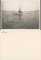 Schifffahrt - Segelschiffe/Segelboote Bürgermeister Mit Kind 1914 Privatfoto - Segelboote