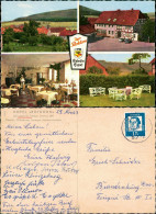 Heinum-Gronau (Leine) Hotel ROTDORN Mehrbild-AK 4 Echtfoto-Ansichten 1963 - Other & Unclassified