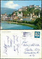 Ansichtskarte Salzburg Festung Und Fluss Salzach 1965 - Andere & Zonder Classificatie