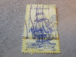 Voiliers - La Confiance - 0.55 € - Yt 4249 - Multicolore - Oblitéré - Année 2008 - - Schiffe