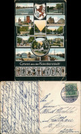 Ansichtskarte Düsseldorf Gruss Aus Der Künstlerstadt MB 1916 - Duesseldorf