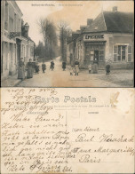 CPA Authon-du-Perche Route De Charbonnieres Epicerie 1912 - Other & Unclassified