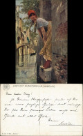 Künstlerkarte E. Titto "Marietta" ERPACO Kunst-Verlag, Color 1910 - Pittura & Quadri