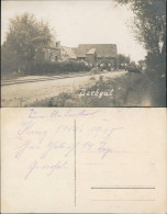 BACHGUT Privatfoto Personen Gruppe Am Bahngleis   Soldaten WK1 
1914 - Te Identificeren
