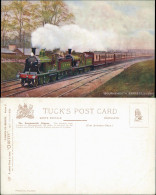 Postcard Bournemouth Famous Bournemouth Express Railway, Eisenbahn 1910 - Sonstige & Ohne Zuordnung