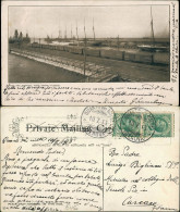 Tampa Railway Dock Shipping Port Tampa, Schiffe & Eisenbahn 1913 - Other & Unclassified