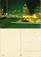 Ansichtskarte Duisburg Königstraße Bei Nacht Abend-Beleuchtung 1970 - Duisburg