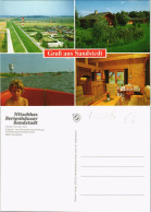 Ansichtskarte Sandstedt Nitschkes Ferienhäuser Gruss-Aus-Mehrbild-AK 1975 - Other & Unclassified