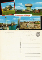 Ansichtskarte Wremen Mehrbildkarte 4 Foto-Ansichten 1970 - Other & Unclassified