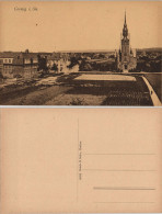 Ansichtskarte Coswig (Sachsen) Straßenpartie - Stadt, Kirche 1912 - Coswig