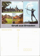 Ansichtskarte Dresden Stadtteilansichten Gruß Aus Postkarte DDR 1980 - Dresden