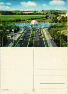 Ansichtskarte Aachen Autobahn-Verteilerring, Auto Verkehr 1970 - Aachen
