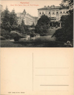 Marienbad Mariánské Lázně Hotel Stift-Tepler-Haus Mit Park-Anlagen. 1913 - Czech Republic