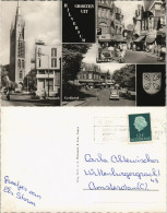 Postkaart Hilversum Mehrbild-AK Kerkstraat, Kerkbrink, St. Vituskerk 1968 - Other & Unclassified