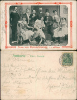 Ansichtskarte  Gruss Vom Olympia-Ensemble - Männer Und Frauen 1909 - Música Y Músicos