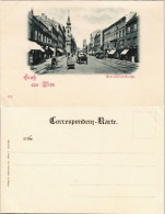 Ansichtskarte Wien Mariahilferstraße - Geschäfte, Kutschen 1904 - Andere & Zonder Classificatie