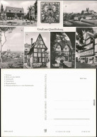 Quedlinburg Rathaus, Schloss, Teilansicht, Finkenherd,  In D. Marktstraße 1982 - Sonstige & Ohne Zuordnung