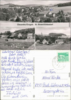 Clausnitz-Rechenberg-Bienenmühle Überblick, Freibad, Ortsmotiv 1984 - Rechenberg-Bienenmühle