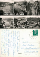 Wehlen Mit Bastei, Basteiblick, Basteibrücke, Königstein  , Bad Schandau 1971 - Sonstige & Ohne Zuordnung