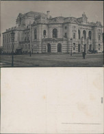 Fotokarte Riga Rīga Ри́га Lettisches Nationaltheater 1920 Privatfoto - Letonia