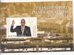 2014 South Africa President Zuma Souvenir Sheet MNH - Nuovi