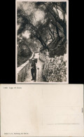 Ansichtskarte Como Mann Mit Korb - Weg 1934  - Otros & Sin Clasificación