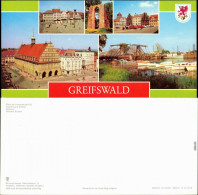 Greifswald Platz Der Freundschaft, Klosterruine Eldena, Rathaus  1981 - Greifswald