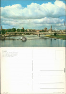 Ansichtskarte Dresden Panorama-Ansicht Von Der Brücke Der Einheit 1972 - Dresden