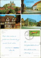 Ansichtskarte Quedlinburg Schloss, Rathaus, Markt, Klopstockhaus 1971 - Sonstige & Ohne Zuordnung