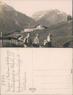 Ansichtskarte  Bergsteiger Am Fuss Des Berges 1923 - Da Identificare