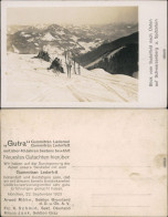 Ansichtskarte  Skifahrer Auf Sudelfeld Mit Schwarzenberg U. Spitzenstein 1928 - Deportes De Invierno
