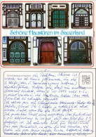 Ansichtskarte .Nordrhein-Westfalen Schöne Haustüren Im Sauerland 1985 - Sonstige & Ohne Zuordnung