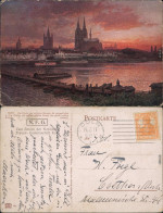 Ansichtskarte Köln Coellen | Cöln Rheinufer, Kölner Dom 1917 - Köln