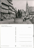 Ansichtskarte Quedlinburg Markt Mit Münzberger Musikanten 1982 - Autres & Non Classés